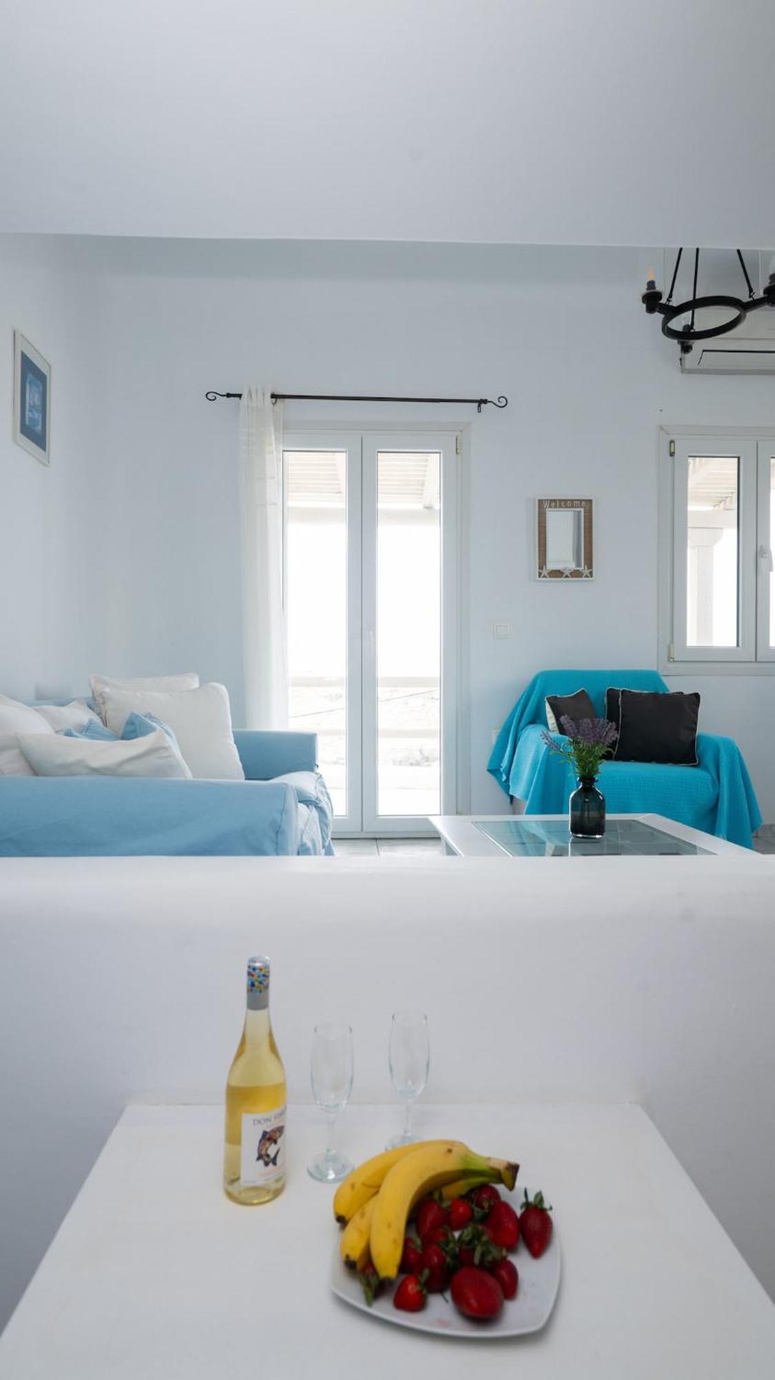 Beachfront House With 2 Hot Tubs * Panormos (Mykonos)